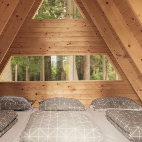 UNIEKE ACCOMMODATIE 3 personen - Glamping Hut Bosbed