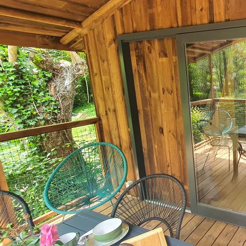 Accommodatie 4 personen - CABANE LODGE cape town 4 p