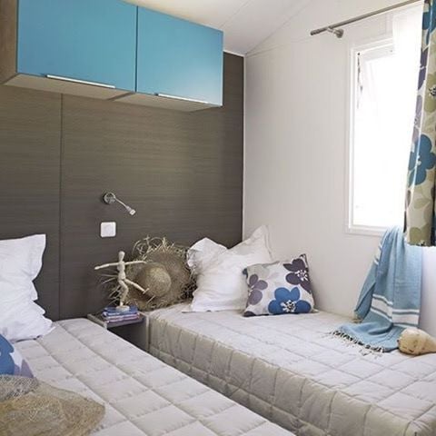 Stacaravan 4 personen - Comfort stacaravan - 30m² - 2 kamers - Airconditioning