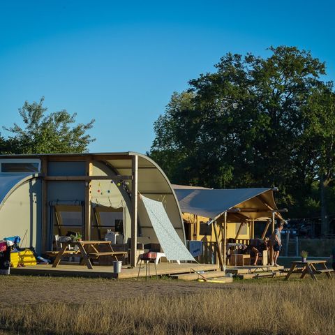 Lodge 5 personen - Panorama met privé sanitair