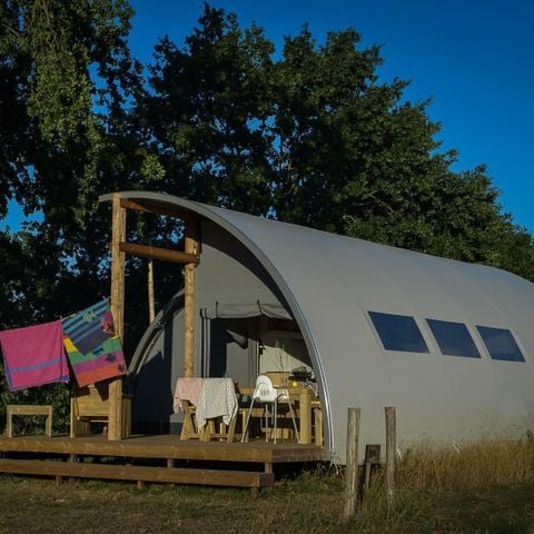 Lodge 5 personen - Panorama met privé sanitair