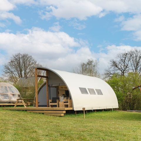 Lodge 5 personen - Panorama met privé sanitair