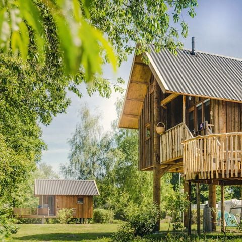 Uniek 5 personen - Boomhut
