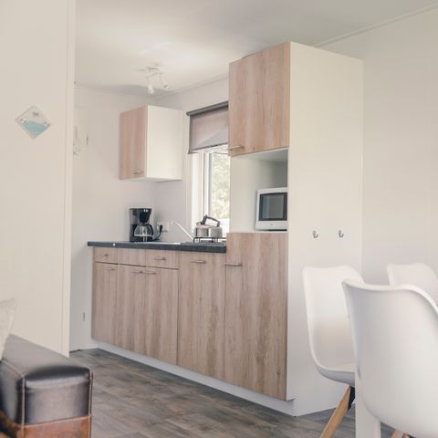 Groepsaccommodatie 30 personen - 6x bungalette met veranda