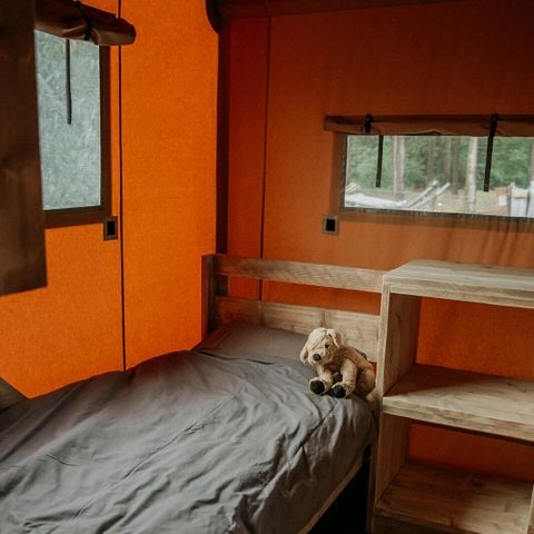 Safaritent 4 personen - met privé sanitair (max. 2 adults)