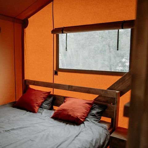 Safaritent 4 personen - met privé sanitair (max. 2 adults)