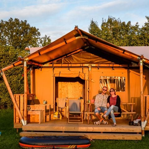 Safaritent 5 personen - Safarisuite met privé sanitair | 5 personen