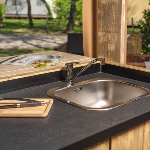 Safaritent 5 personen - Safarisuite met privé sanitair