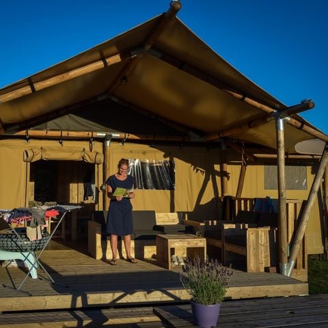 Safaritent 5 personen - Safarisuite met privé sanitair | 5 personen