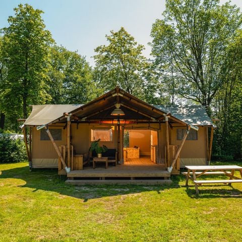 Safaritent 8 personen - Safaritent met privé sanitair | 8 personen 