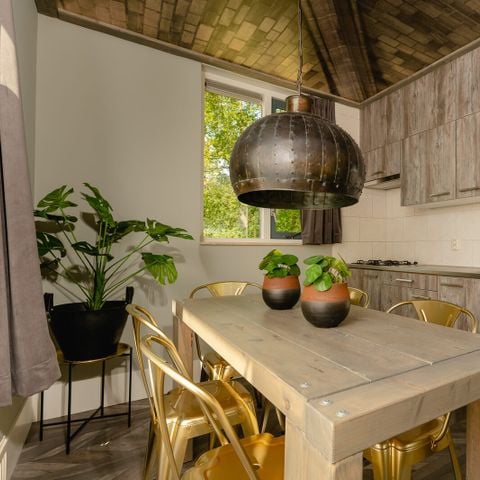 Bungalow 5 personen - Baby- & 'Ridders & prinsessen' met sauna & bubbeltub
