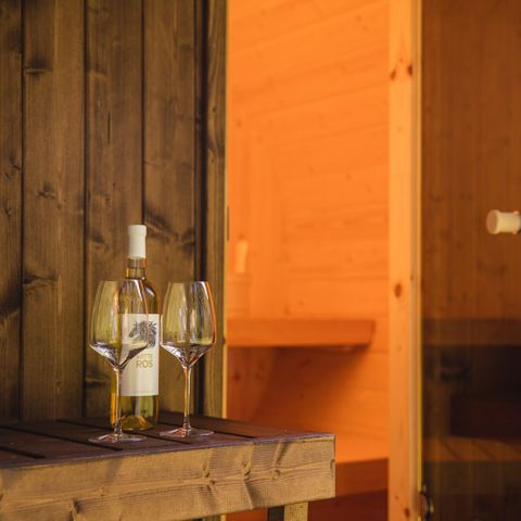 Bungalow 5 personen - Baby- & kinderbungalow 'Ridders & prinsessen' met sauna & bubbeltub I 5 personen