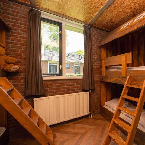 Bungalow 8 personen - Aangepaste kinderbungalow 'Boerderij' met warme bubbeltub