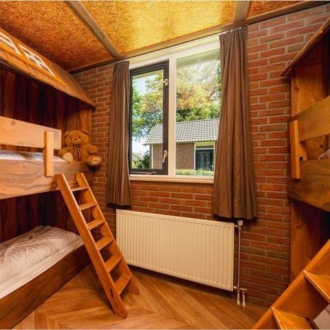 Bungalow 8 personen - Aangepaste kinderbungalow 'Boerderij' met warme bubbeltub