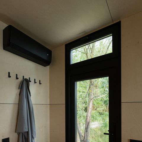 Bungalow 2 personen - Spiegelhuisje aan de Regge met bubbeltub en panoramaview