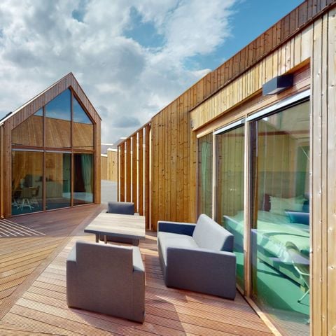 VAKANTIEHUIS 4 personen - Veerse Meersuite (kopwoning camping zijde)