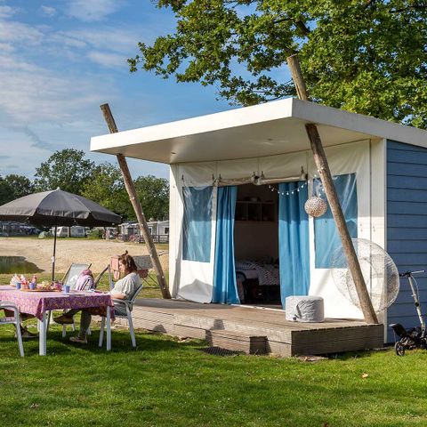 Tent 5 personen - cabin Vlinder