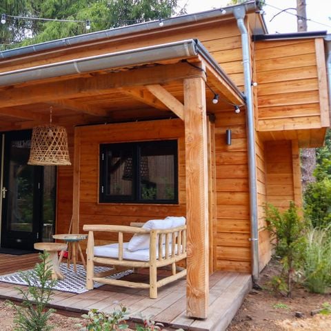 Tiny House 4 personen - met Hottub