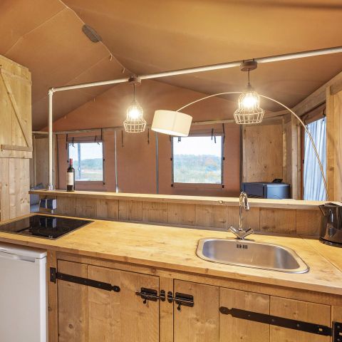 Safaritent 6 personen - 6-persoons safaritent