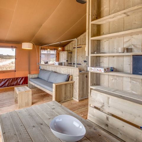 Safaritent 6 personen - 6-persoons safaritent