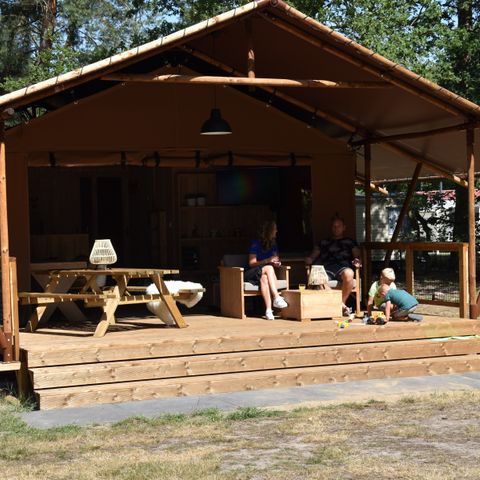 Tent 6 personen - Boslodge