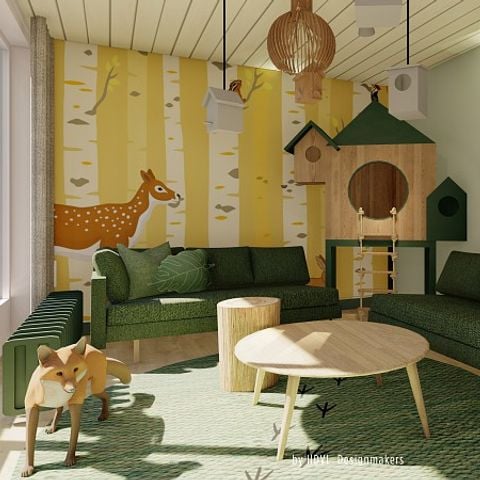UNIEKE ACCOMMODATIE 4 personen - Dieren in het bos EP1291