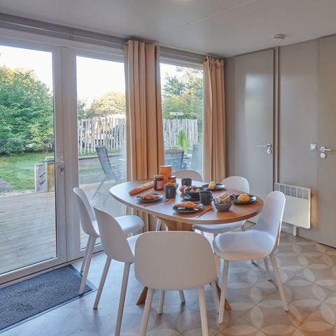 Stacaravan 6 personen - Stacaravan Excellence 3 slaapkamers terras