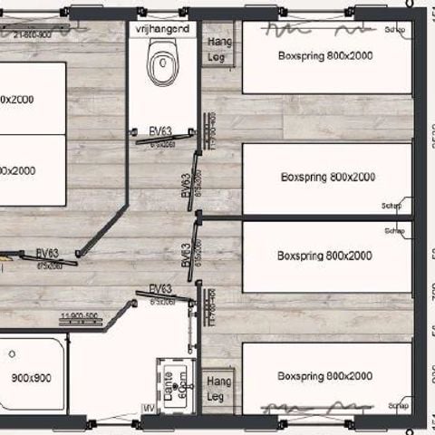 Chalet 6 personen - Boschalet