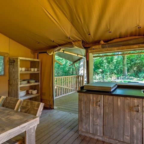 Tent 5 personen - Lodge Dalfsen