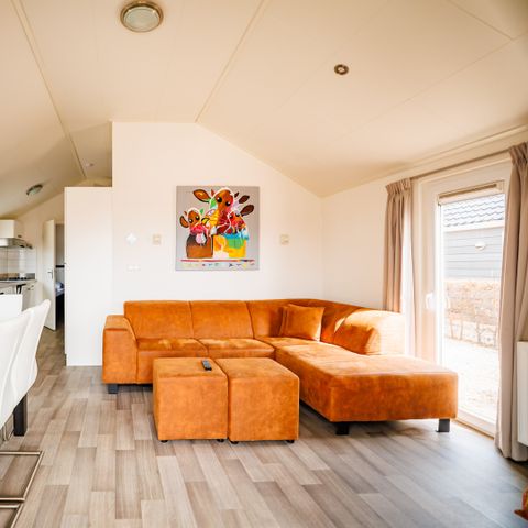 Lodge 6 personen - Rivierlodge (max. 4 adults)