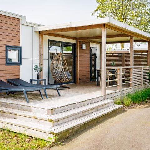 Lodge 6 personen - Eilandlodge (max. 4 adults)