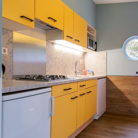 Bungalow 6 personen - Kajuit Comfort Huisdiervrij