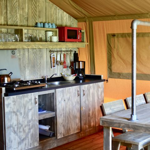 Tent 8 personen - Safari