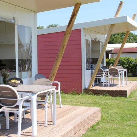 Tent 5 personen - cabin Vlinder