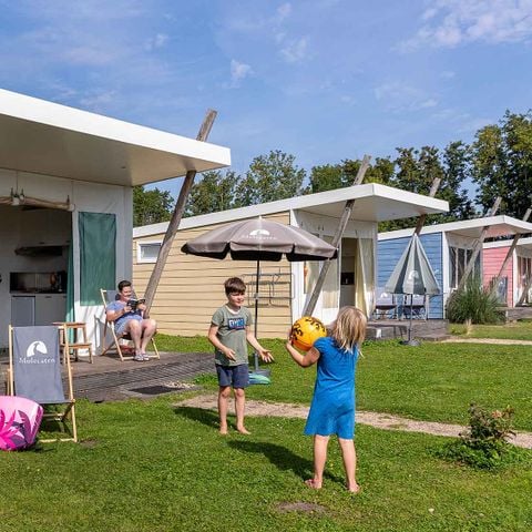 Tent 5 personen - cabin Vlinder