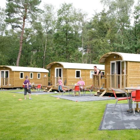 Stacaravan 4 personen - 2+2 (tot 12 jaar) Pipowagen