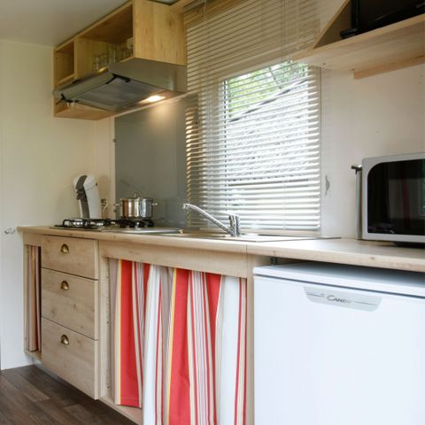 Stacaravan 4 personen - 2+2 (tot 12 jaar) Pipowagen