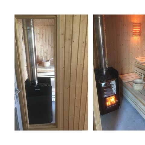 Bungalow 6 personen - Kastanje met sauna