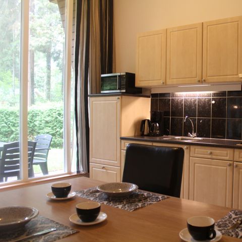Bungalow 4 personen - Grasdak
