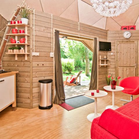 UNIEKE ACCOMMODATIE 4 personen - Houten Iglo