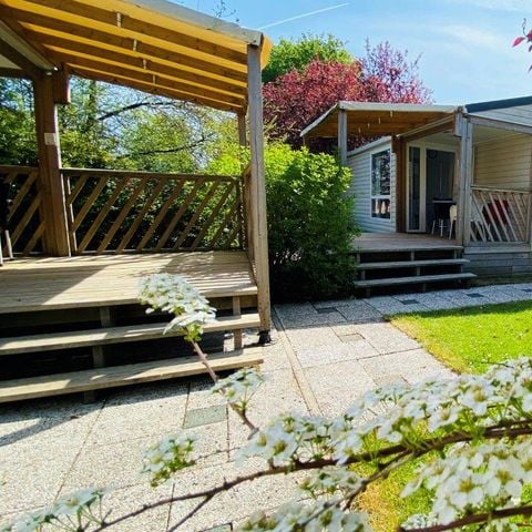 Stacaravan 4 personen - Naturhome Terras