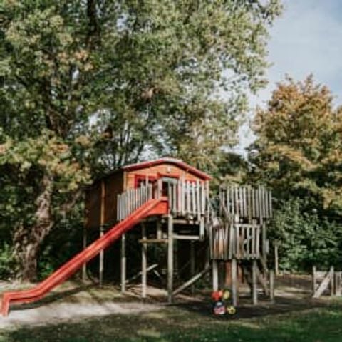 VAKANTIEHUIS 4 personen - Boomhut Koekoek incl. entree Safaripark Beekse Bergen