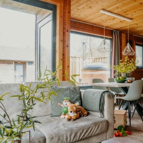 Bungalow 6 personen - Kidsbungalow Damhert incl. Sauna & Hottub