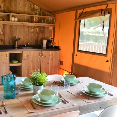 Tent 7 personen - Safaritent