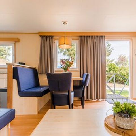Chalet 2 personen - met overdekt terras en omheinde tuin