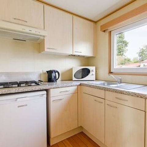 Chalet 2 personen - met overdekt terras en omheinde tuin