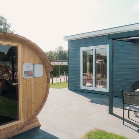 Lodge 6 personen - Veluwelodge XL met privé sauna