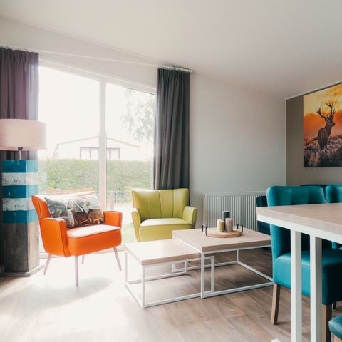 Lodge 5 personen - Veluwelodge XL met sauna  | Kindvriendelijk