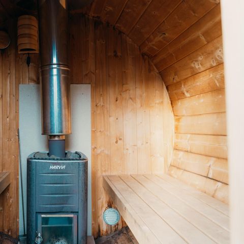 Chalet 6 personen - Veluwelounge met privé sauna