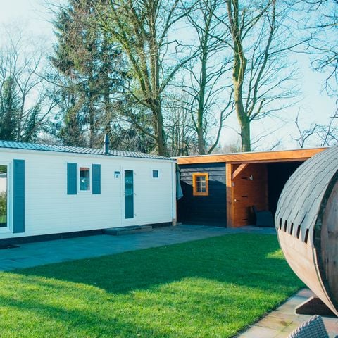 Chalet 6 personen - Veluwelodge met jacuzzi en sauna